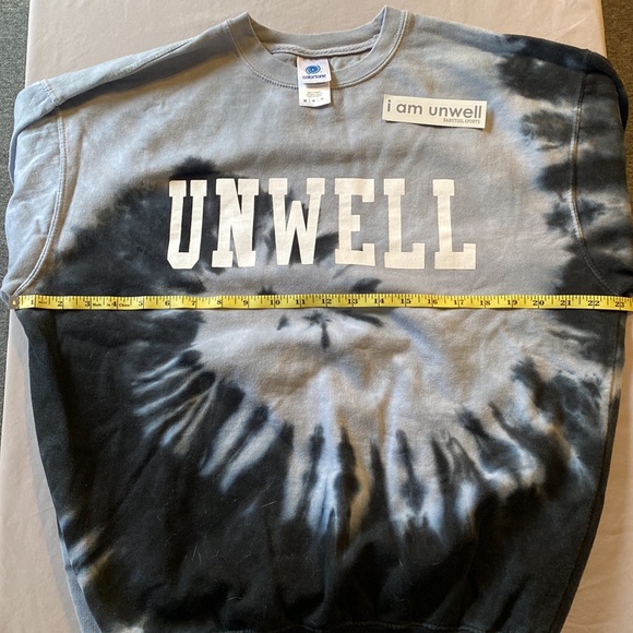 UNWELL Crewneck Sweatshirt with Sticker - Picture 3 of 3